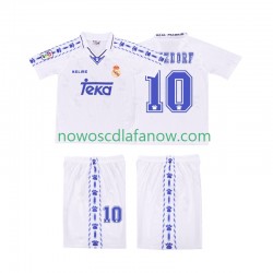 Koszulka Real Madryt SEEDORF 10 1996 1997 Retro Dziecięca Domowy Komplet Krótkie Rękawy