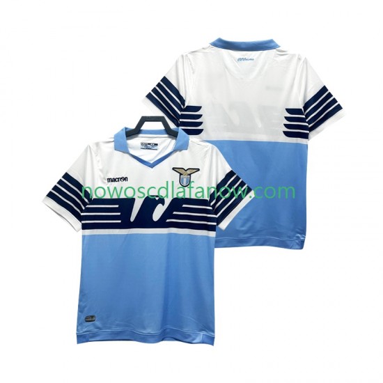 Koszulka SS Lazio 2014 2015 Retro Męska Domowy Komplet Krótkie Rękawy