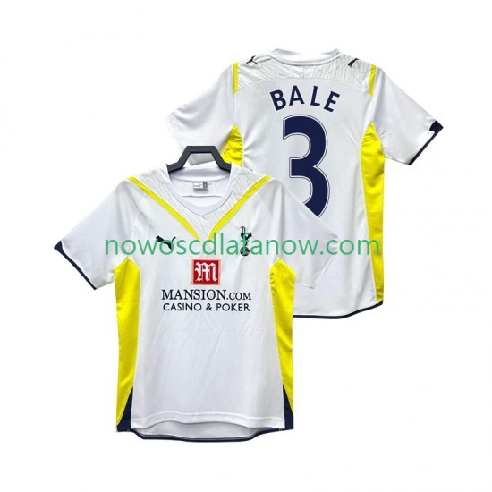 Koszulka Tottenham Hotspur BALE 3 2009 Retro Męska Domowy Komplet 2010 Krótkie Rękawy