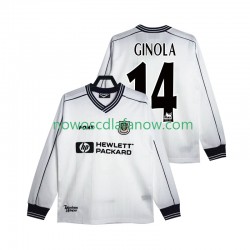 Koszulka Tottenham Hotspur GINOLA 14 1997 Retro Męska Domowy Komplet 1999 Długie Rękawy