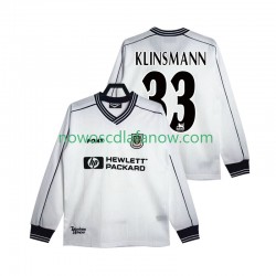 Koszulka Tottenham Hotspur KLINSMANN 33 1997 Retro Męska Domowy Komplet 1999 Długie Rękawy