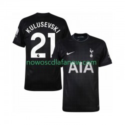 Koszulka Tottenham Hotspur Kulusevski 21 Męska Wyjazdowy Komplet 2025-2026 Krótkie Rękawy