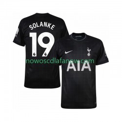 Koszulka Tottenham Hotspur Solanke 19 Męska Wyjazdowy Komplet 2025-2026 Krótkie Rękawy
