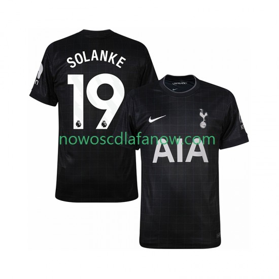 Koszulka Tottenham Hotspur Solanke 19 Męska Wyjazdowy Komplet 2025-2026 Krótkie Rękawy