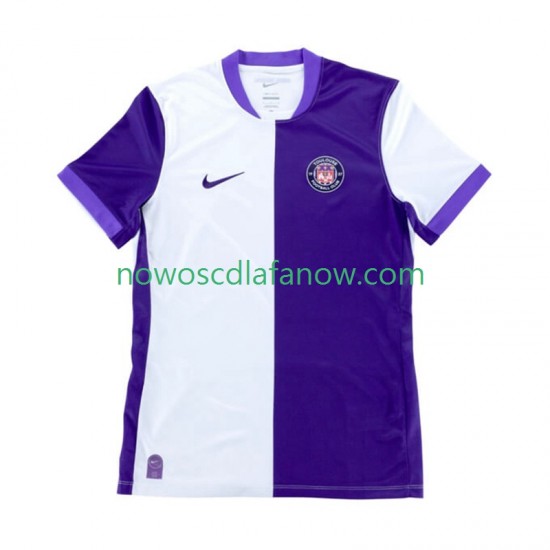 Koszulka Toulouse FC Męska Domowy Komplet 2025-2026 Krótkie Rękawy