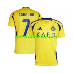 Koszulka Al Nassr Cristiano Ronaldo 7 Męska Domowy Komplet 2024-2025 Krótkie Rękawy