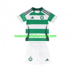 Koszulka Celtic Dziecięca Domowy Komplet 2024-2025 Krótkie Rękawy