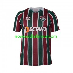 Koszulka Fluminense Męska Domowy Komplet 2024-2025 Krótkie Rękawy