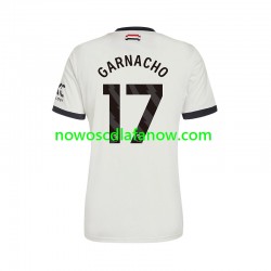 Koszulka Manchester United GARNACHO 17 Męska Trzeci Komplet 2024-2025 Krótkie Rękawy