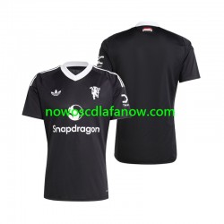 Koszulka Manchester United Bramkarskie Męska Trzeci Komplet 2024-2025 Krótkie Rękawy