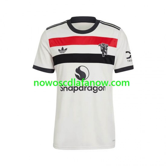 Koszulka Manchester United Męska Trzeci Komplet 2024-2025 Krótkie Rękawy