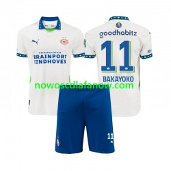 Koszulka PSV Eindhoven Johan Bakayoko 11 Dziecięca Trzeci Komplet 2024-2025 Krótkie Rękawy