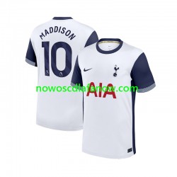 Koszulka Tottenham Hotspur James Maddison 10 Męska Domowy Komplet 2024-2025 Krótkie Rękawy