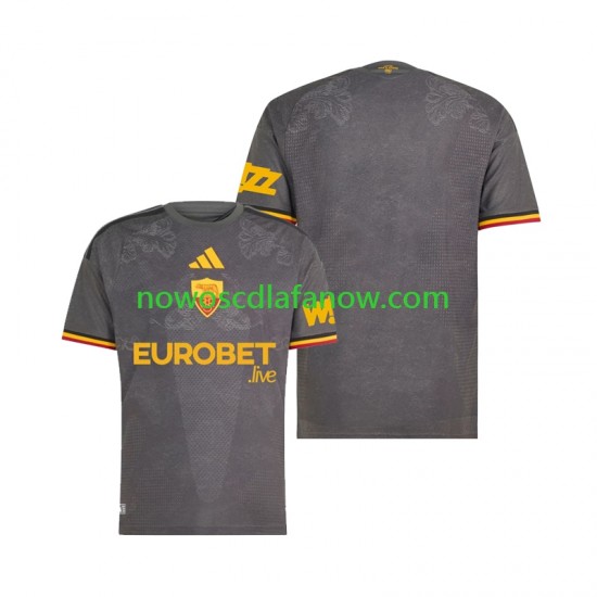 Koszulka AS Roma Męska Trzeci Komplet 2026-2027 Krótkie Rękawy