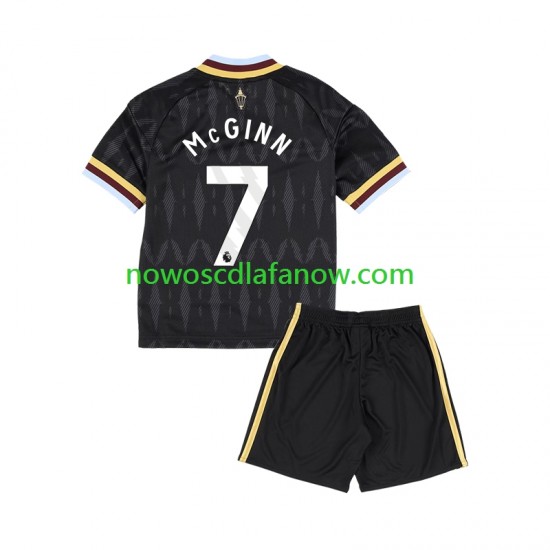 Koszulka Aston Villa John McGinn 7 Dziecięca Wyjazdowy Komplet 2026-2027 Krótkie Rękawy