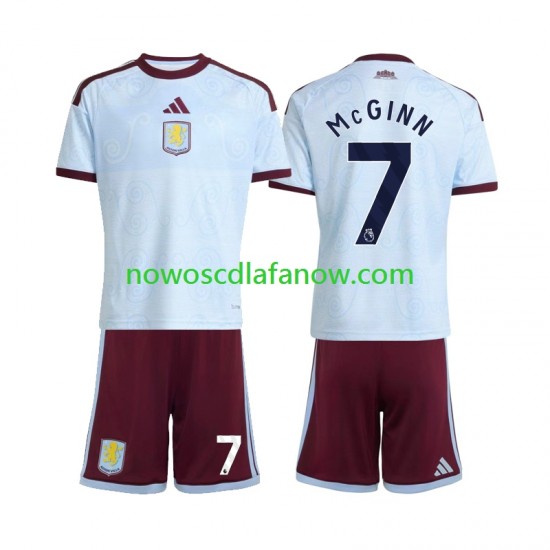 Koszulka Aston Villa John McGinn 7 Dziecięca Trzeci Komplet 2026-2027 Krótkie Rękawy