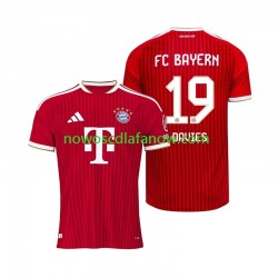 Koszulka Bayern Monachium Alphonso Davies 19 Męska Domowy Komplet 2026-2027 Krótkie Rękawy