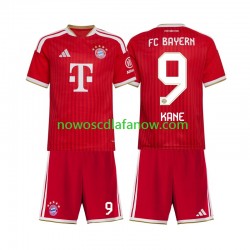 Koszulka Bayern Monachium Harry Kane 9 Dziecięca Domowy Komplet 2026-2027 Krótkie Rękawy