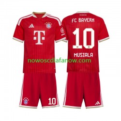 Koszulka Bayern Monachium Jamal Musiala 10 Dziecięca Domowy Komplet 2026-2027 Krótkie Rękawy