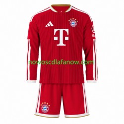 Koszulka Bayern Monachium Dziecięca Domowy Komplet 2026-2027 Długie Rękawy