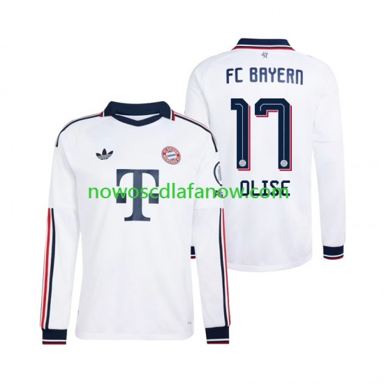 Koszulka Bayern Monachium Michael Olise 17 Męska Wyjazdowy Komplet 2026-2027 Długie Rękawy