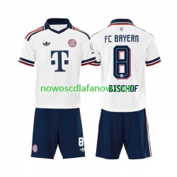 Koszulka Bayern Monachium Tom Bischof 8 Dziecięca Wyjazdowy Komplet 2026-2027 Krótkie Rękawy