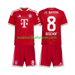 Koszulka Bayern Monachium Tom Bischof 8 Dziecięca Domowy Komplet 2026-2027 Krótkie Rękawy