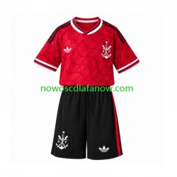 Koszulka CR Flamengo Dziecięca Trzeci Komplet 2026-2027 Krótkie Rękawy