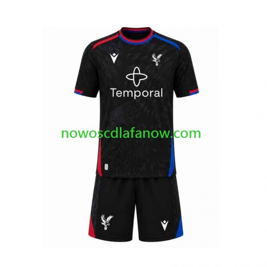Koszulka Crystal Palace Dziecięca Wyjazdowy Komplet 2026-2027 Krótkie Rękawy