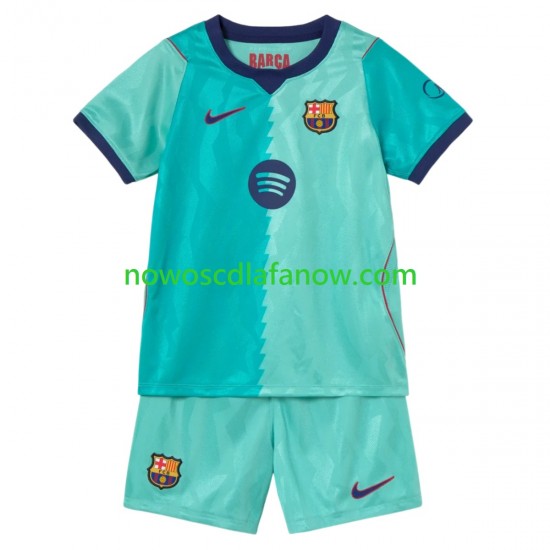 Koszulka FC Barcelona Dziecięca Trzeci Komplet 2026-2027 Krótkie Rękawy