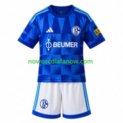 Koszulka FC Schalke 04 Dziecięca Domowy Komplet 2026-2027 Krótkie Rękawy