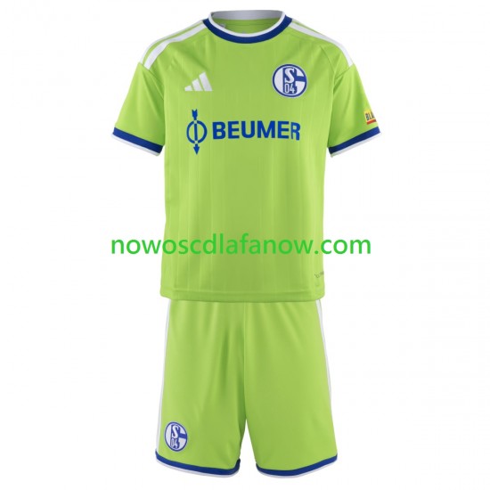 Koszulka FC Schalke 04 Dziecięca Trzeci Komplet 2026-2027 Krótkie Rękawy