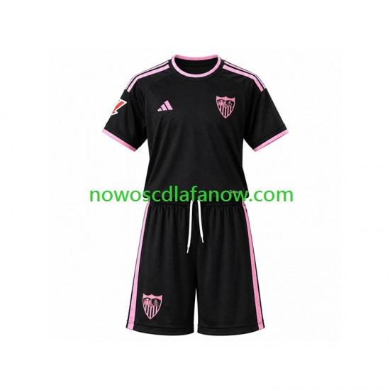 Koszulka Sevilla FC Dziecięca Trzeci Komplet 2026-2027 Krótkie Rękawy