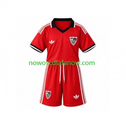 Koszulka Sevilla FC Retro Dziecięca Domowy Komplet 2026-2027 Krótkie Rękawy