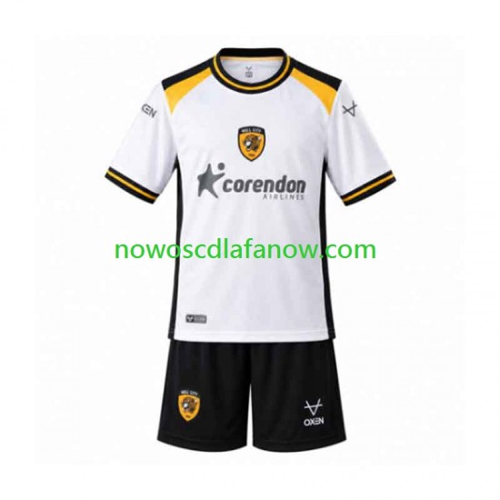 Koszulka Hull City Dziecięca Wyjazdowy Komplet 2026-2027 Krótkie Rękawy