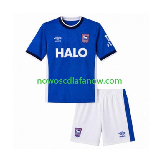 Koszulka Ipswich Town Dziecięca Domowy Komplet 2026-2027 Krótkie Rękawy