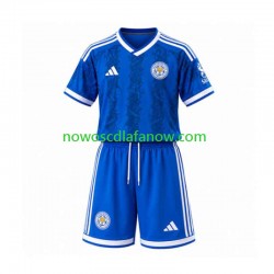 Koszulka Leicester City Dziecięca Domowy Komplet 2026-2027 Krótkie Rękawy