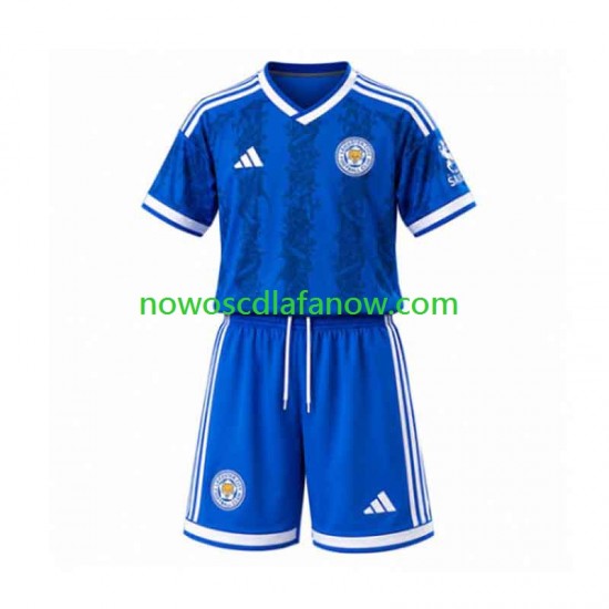 Koszulka Leicester City Dziecięca Domowy Komplet 2026-2027 Krótkie Rękawy
