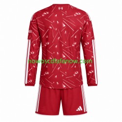 Koszulka Liverpool Dziecięca Domowy Komplet 2026-2027 Długie Rękawy