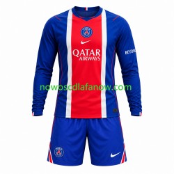 Koszulka Paris Saint-Germain Dziecięca Domowy Komplet 2026-2027 Długie Rękawy