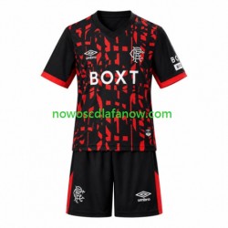 Koszulka Rangers Dziecięca Trzeci Komplet 2026-2027 Krótkie Rękawy