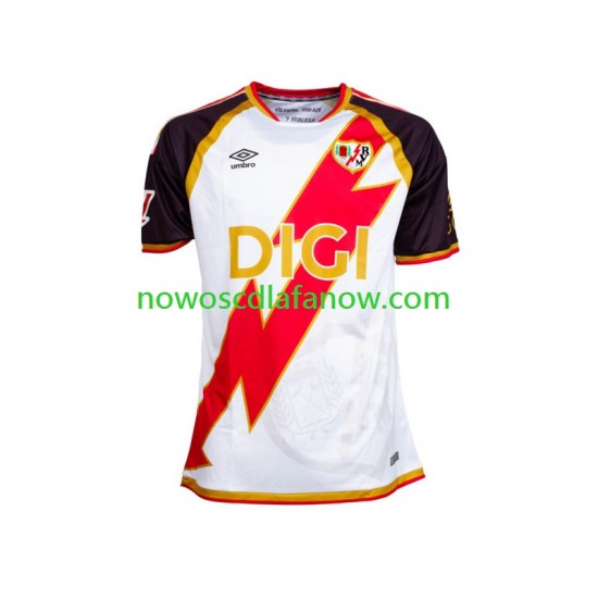 Koszulka Rayo Vallecano Męska Domowy Komplet 2026-2027 Krótkie Rękawy