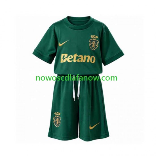 Koszulka Sporting CP Special Dziecięca Domowy Komplet 2026-2027 Krótkie Rękawy