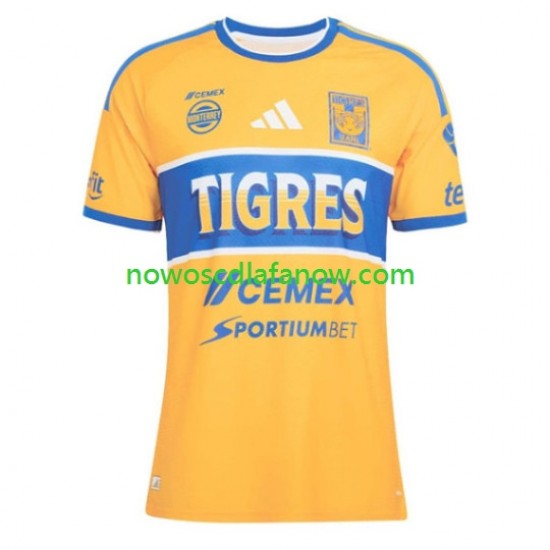 Koszulka Tigres UANL Męska Domowy Komplet 2026-2027 Krótkie Rękawy