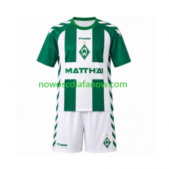Koszulka Werder Bremen Dziecięca Domowy Komplet 2026-2027 Krótkie Rękawy