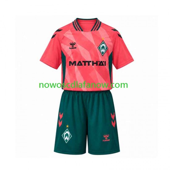 Koszulka Werder Bremen Dziecięca Trzeci Komplet 2026-2027 Krótkie Rękawy