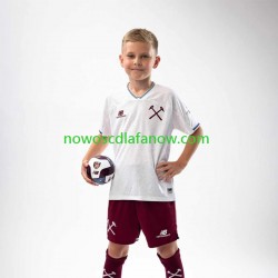 Koszulka West Ham United Dziecięca Wyjazdowy Komplet 2026-2027 Krótkie Rękawy