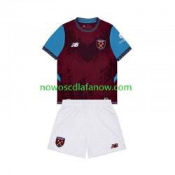 Koszulka West Ham United Dziecięca Domowy Komplet 2026-2027 Krótkie Rękawy