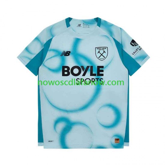 Koszulka West Ham United Męska Trzeci Komplet 2026-2027 Krótkie Rękawy