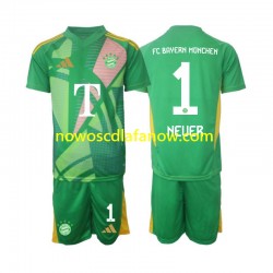 Koszulka Bayern Monachium Manuel Neuer 1 Bramkarskie Dziecięca Czwarty Komplet 2024-2025 Krótkie Rękawy